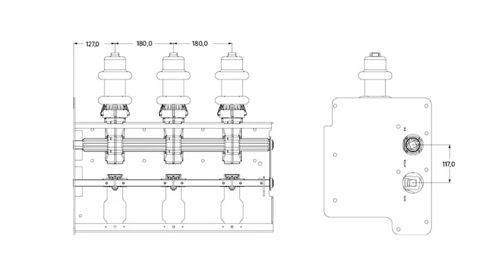 33kv Indoor Medium Voltage Load Break Switch