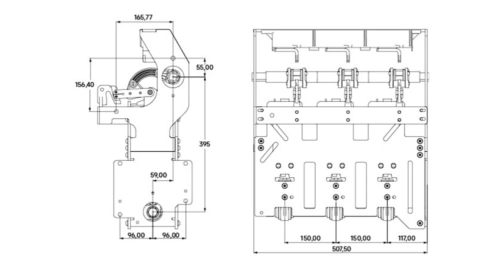 11kv Ring Main Unit Vacuum Circuit Breaker Disconnector