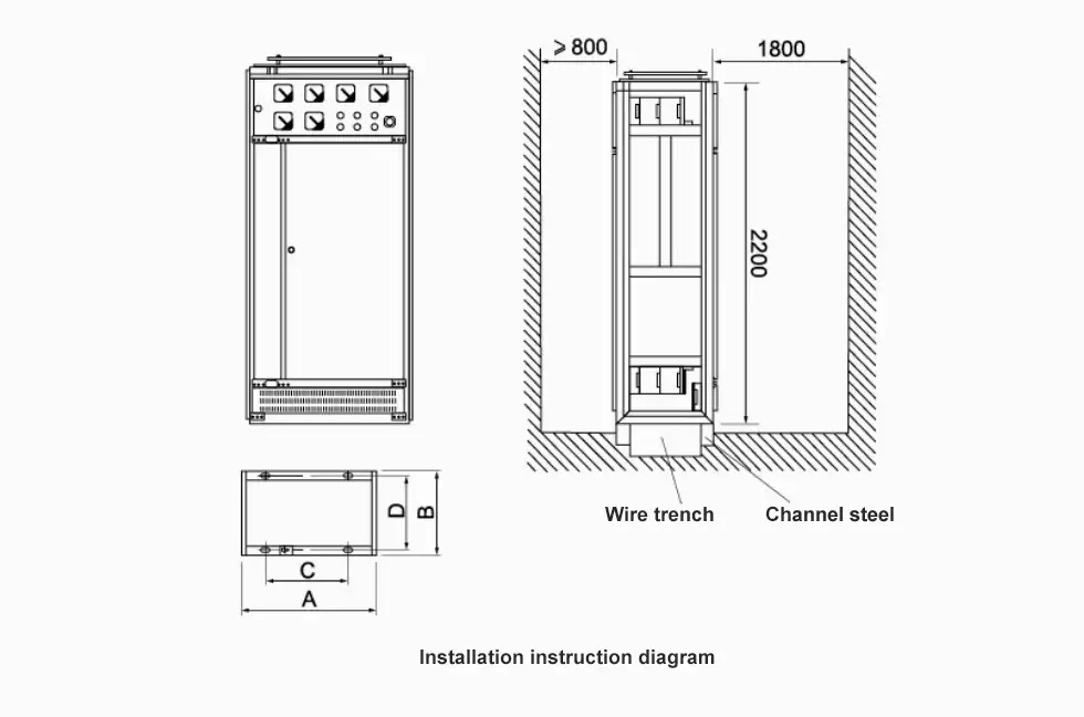 Ggd Low Voltage Switchgear Lv Panel