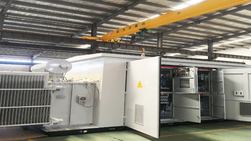 Pv Pad Mounted Transformer Substation Compressed