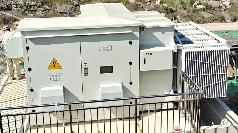 Pv Pad Mounted Transformer Substation Compressed