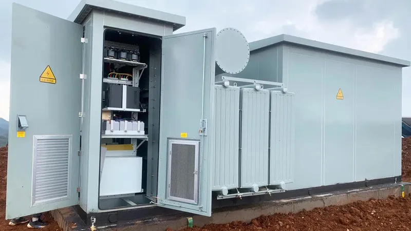 Pv Pad Mounted Transformer Substation Compressed