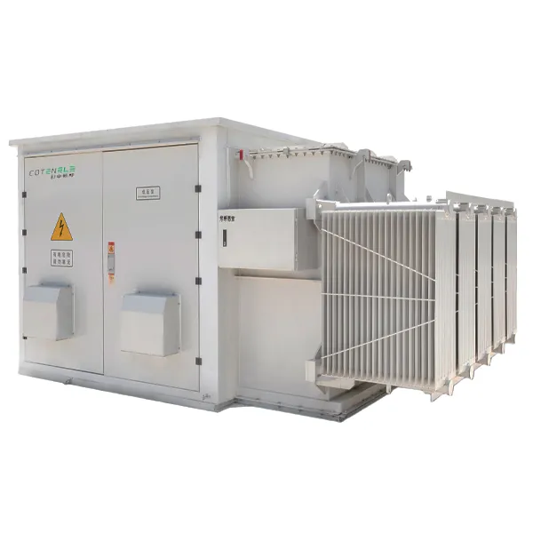 PV Pad Mounted Transformer Substation